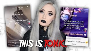 Tiktok Promotes EDs and Its Toxic [upl. by Horsey79]