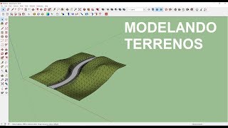 07  Curso Sketchup  Modelando Terreno [upl. by Eyks]