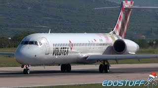 Volotea  Boeing 7172BL EIEXI  Takeoff from Split airport SPULDSP [upl. by Chloe]