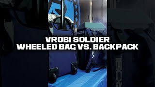 VROBI Soldier Wheeled Bag vs Backpack [upl. by Einnor]