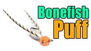 Bonefish Puff Fly Tying [upl. by Eisiam863]