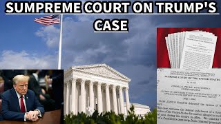 Supreme Courts Shocking Decision on Trumps Case [upl. by Conard]