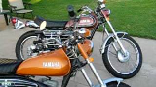 my vintage yamaha enduros [upl. by Luapleahcim]