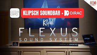 Klipsch Flexus 300 Soundbar with DIRAC  Best of CEDIA Expo [upl. by Daphna]