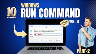 🚀 Essential Windows RUN COMMANDS Every User Should Know Part 2 [upl. by Lodnar503]