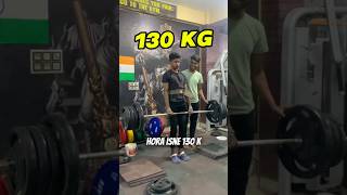 Lift 130 kg deadlift or win ₹5000 [upl. by Bruis]