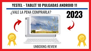 📱 🔴YESTEL Tablet 10 Pulgadas Android 11 2023🔴📱 ¿Vale la pena comprarla [upl. by Yrrem]