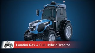 Landini Rex 4 Full Hybrid Tractor [upl. by Attenauq]