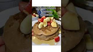 Whole wheat banana pancake  Easy and Healthy breakfast recipe  Healthy snack recipe [upl. by Rhys]