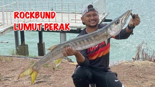 Mancing di rockbund lumut perak [upl. by Wolfie]