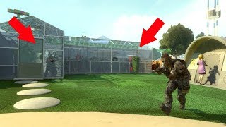 THEY WERE ALL HIDING INSIDE OF THE NUKETOWN GREENHOUSE BLACK OPS 2 HIDE N SEEK [upl. by Nnaylime846]