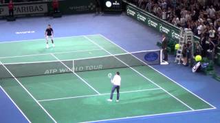 Zlatan Ibrahimovic plays tennis with Novak Djokovic HD [upl. by Hyacinthe]