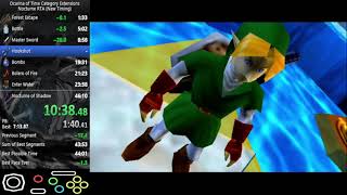 Ocarina of Time Nocturne RTA Speedrun in 4527 [upl. by Aciretehs]