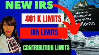 IRS increases retirement account contribution limits 2024 [upl. by Alios]