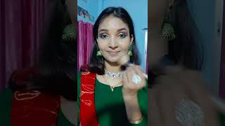 Bengali mehndi bridal look 🥰shorts makeup bridal makeuptutorial viralvideo trendingshorts [upl. by Hulda248]