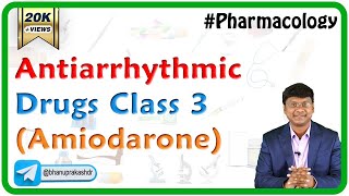 Antiarrhythmic Drugs  Class 3 Amiodarone [upl. by Ahsar317]