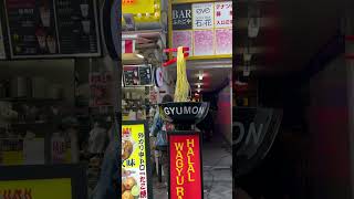 HALAL RAMEN OSAKA JAPAN 🇯🇵‼️ japan travel travelvlog fypage fypyoutube shortvideo fypシ゚ [upl. by Bern320]