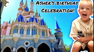 WE TOOK ASHER TO DISNEY WORLD FOR HIS BIRTHDAY [upl. by Lentha]