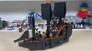 CUSTOM LEGO PIRATES OF THE CARIBBEAN THE BLACK PEARL REVIEW [upl. by Sedecrem]