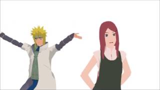 MMD What Minato and Kushina do in heaven [upl. by Icyac]