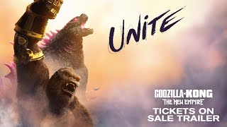 Godzilla x Kong The New Empire  Tickets on Sale Trailer [upl. by Mihalco]