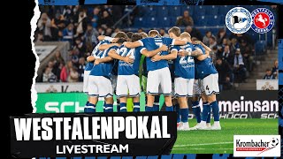 Krombacher Westfalenpokal Arminia Bielefeld gegen Westfalia Herne [upl. by Arimat]