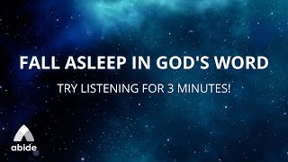 Fall Asleep In Gods Word Bible Stories for Sleep  Abide Meditation [upl. by Aitan]