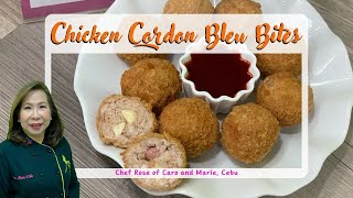 Chicken Cordon Bleu Bites [upl. by Maritsa]