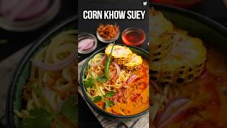 Corn Khow Suey Recipe  How To Make Veg Burmese Khow Suey  Veg Khow Suey  Chef Varun Inamdar [upl. by Ynnel]