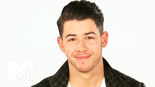 Nick Jonas 100 Things You Didnt Know  MTV News [upl. by Gusta]