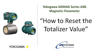 Yokogawa  How to Reset the Totalizer Value [upl. by Carlo829]