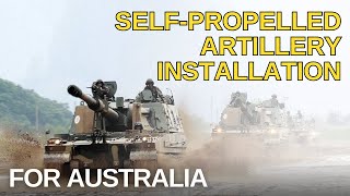 The Republic of Korea has begun assembling K9 howitzers AS9 Huntsman for Australia [upl. by Burr13]