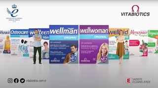 Cinsiyete Özel Multivitamin Desteği  Vitabiotics [upl. by Oiramed274]