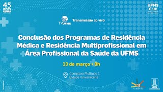 Conclusão dos Cursos de Residência Multiprofissional e Uniprofissional e Residência Médica [upl. by Ellehsal607]