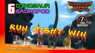 DinosaursBattle Run and fight to survive 1 dinosaur jurassicworld dinosaursbattle dinosaurs [upl. by Ardnaek685]