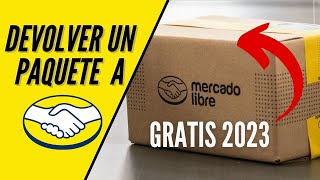 DEVOLVER PAQUETE A MERCADOLIBRE 2024 PASO A PASO [upl. by Marve149]