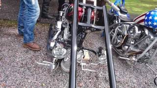 Langgaffeltreff long fork meeting Choppers [upl. by Fanya]