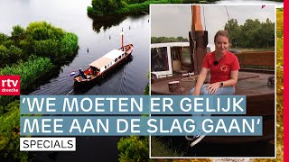 10 jaar Veenvaart Van Klazienaveen naar het Veenpark  Veenvaart Ahoy  RTV Drenthe [upl. by Cumine678]