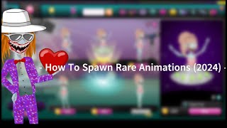 How To Spawn Rare Animations 2024  MSP [upl. by Halyhs852]