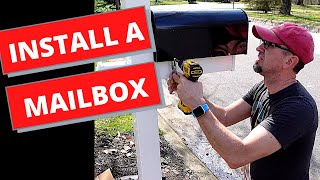 Mailbox Install for Beginners [upl. by Prince756]