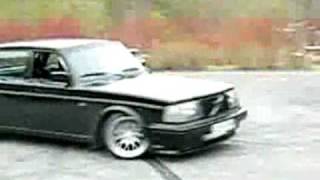 Volvo 240 with 400 HP Awesome Sound [upl. by Hemphill]