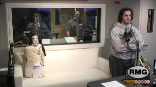 RMGTV Highlight Jeffrey Talk to Paper Mâché Jeffrey [upl. by Einimod]