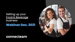 Connecteam  Restaurant  Account set up Dec 2021 [upl. by Auqenaj892]