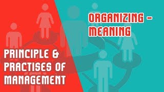 Organizing Meaning  Importance and Principles  PPM  Module 4  Part 1 [upl. by Carlyn]