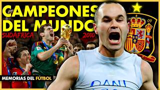 ESPAÑA CAMPEONA del MUNDIAL 2010 🌟 Memorias de SUDÁFRICA 🇿🇦  Memorias del Fútbol [upl. by Furie]