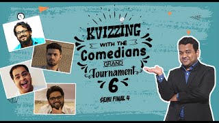 KVizzing With The Comedians 6th edition  SF4 Ashish Prakhar Saurav amp Vishal [upl. by Wildermuth170]