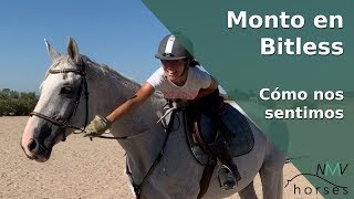 🐴Monto en bitless a mi yegua🐴Cómo nos sentimos🐴 [upl. by Tamanaha622]