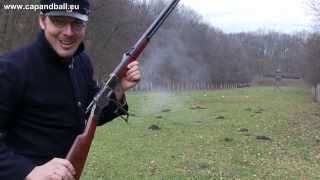 30 to 120 m fun with Uberti 4440 1873 Winchester rifle [upl. by Hollington]