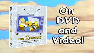 The Simpsons  The Complete First Season Collectors Edition DVD Advertisement [upl. by Yr]