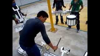 Tigres Marching Percussion  Basses Away [upl. by Devlen921]